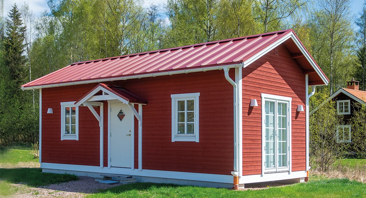 HELGBO 30 kvm Attefallshus - Tomoku Hus i Dalarna